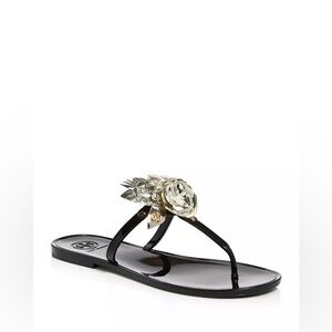 Tory Burch Blossom Jelly Thong Sandals